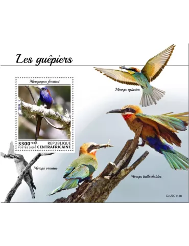 n° 1577 - Timbre CENTRAFRIQUE Blocs et feuillets