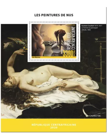 n° 1589 - Timbre CENTRAFRIQUE Blocs et feuillets