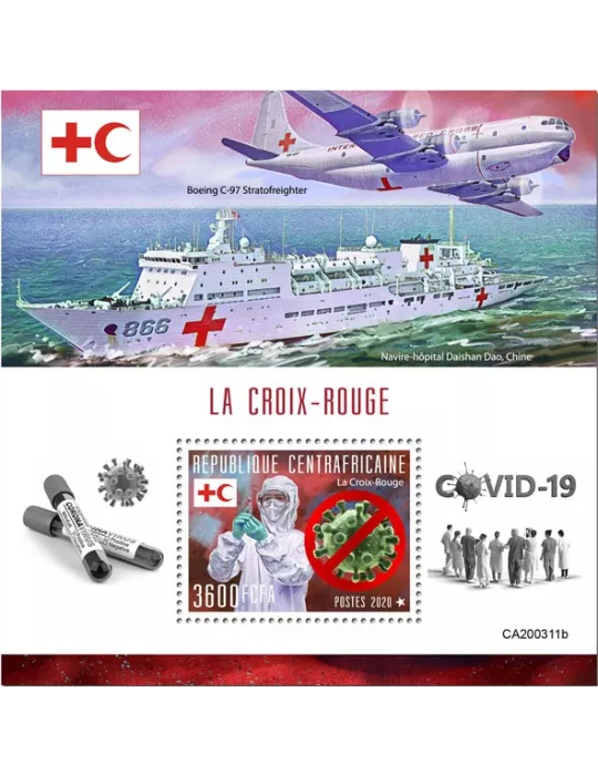 n° 1604 - Timbre CENTRAFRIQUE Blocs et feuillets