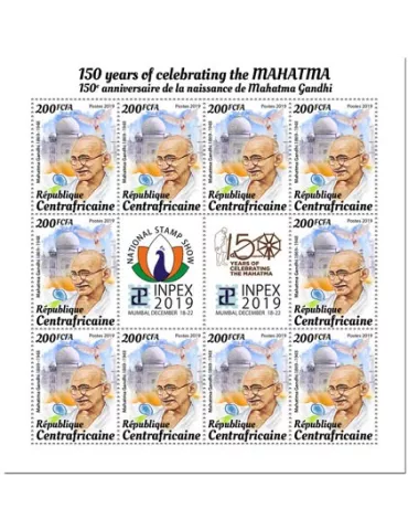 n° F6564 - Timbre CENTRAFRIQUE Poste