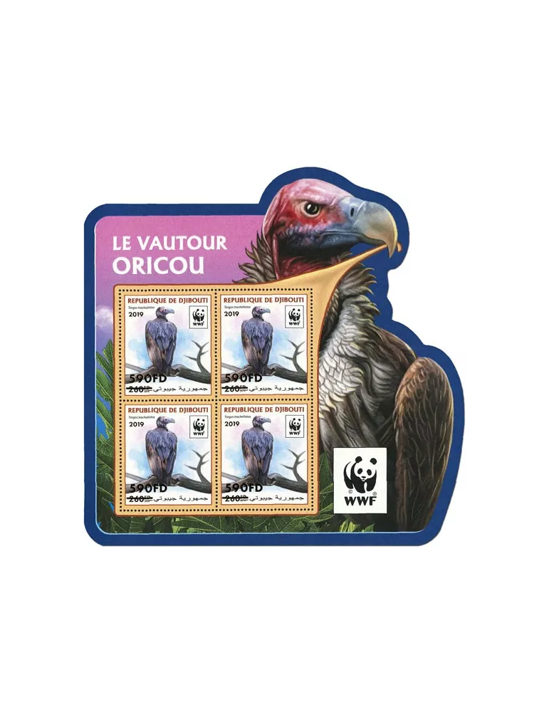 n° F2753/F2756 - Timbre DJIBOUTI Poste