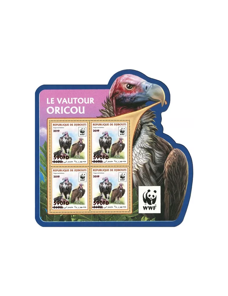 n° F2757/F2760 - Timbre DJIBOUTI Poste