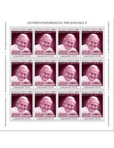 n° F3077/F3080 - Timbre DJIBOUTI Poste