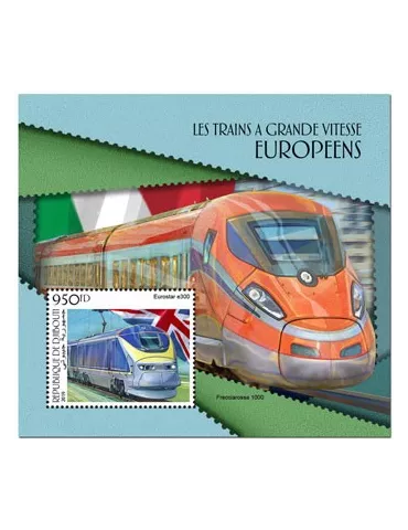 n° 425 - Timbre DJIBOUTI Blocs et feuillets