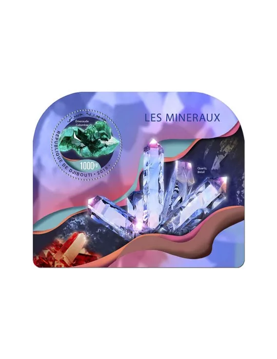 n° 445 - Timbre DJIBOUTI Blocs et feuillets