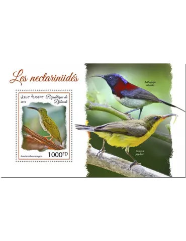 n° 507 - Timbre DJIBOUTI Blocs et feuillets