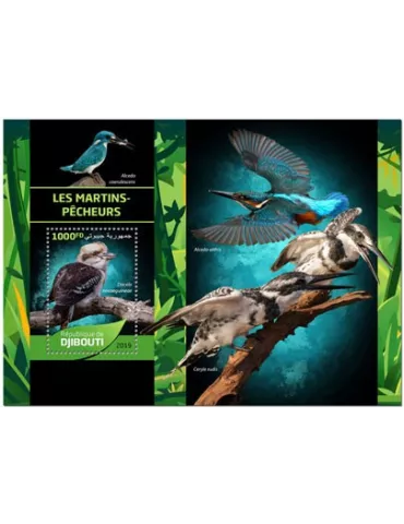 n° 526 - Timbre DJIBOUTI Blocs et feuillets