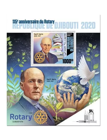 n° 544 - Timbre DJIBOUTI Blocs et feuillets