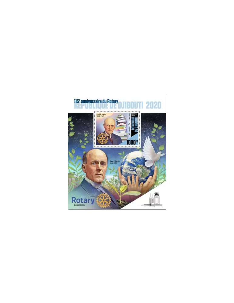 n° 544 - Timbre DJIBOUTI Blocs et feuillets