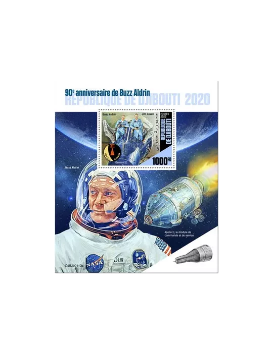 n° 547 - Timbre DJIBOUTI Blocs et feuillets