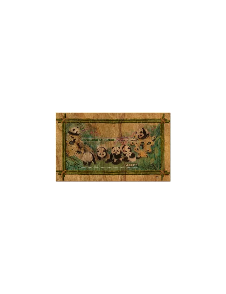 n° 576 - Timbre DJIBOUTI Blocs et feuillets