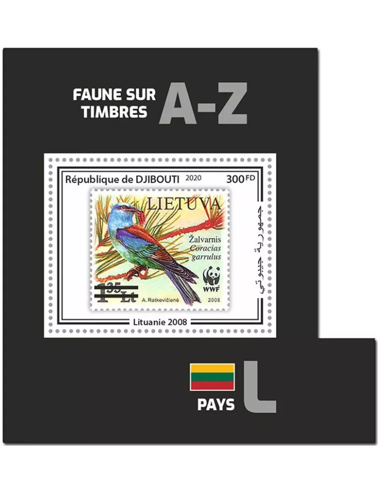 n° 614 - Timbre DJIBOUTI Blocs et feuillets