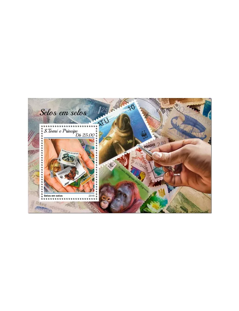 n° 1174 - Timbre SAINT-THOMAS ET PRINCE Blocs et feuillets