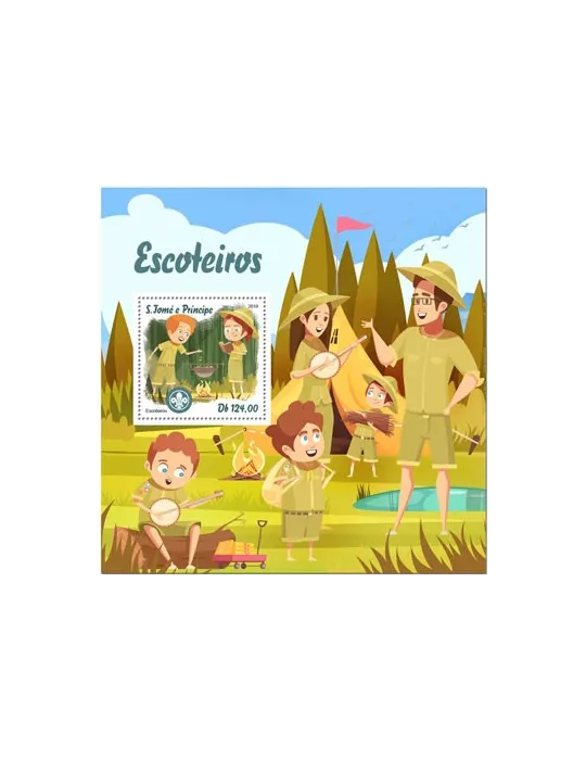 n° 1224 - Timbre SAINT-THOMAS ET PRINCE Blocs et feuillets