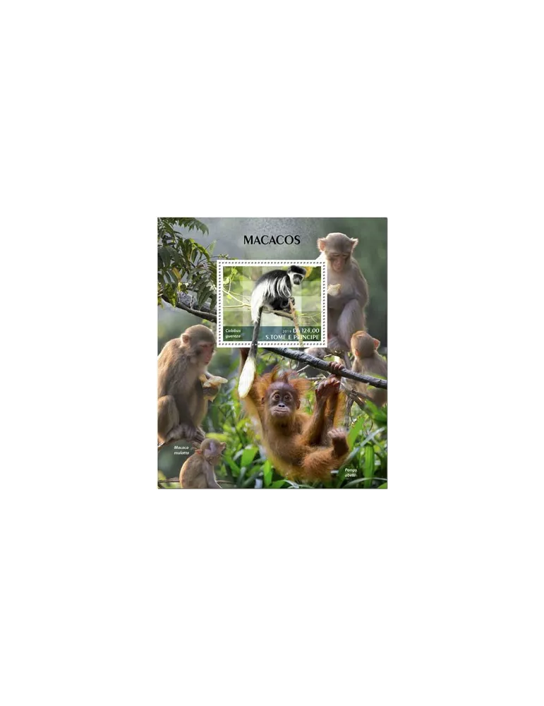 n° 1334 - Timbre SAINT-THOMAS ET PRINCE Blocs et feuillets