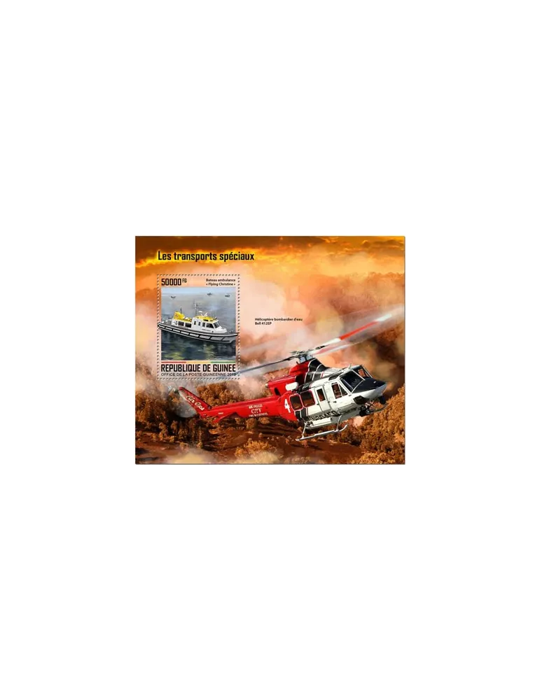 n° 2489 - Timbre GUINEE Blocs et feuillets