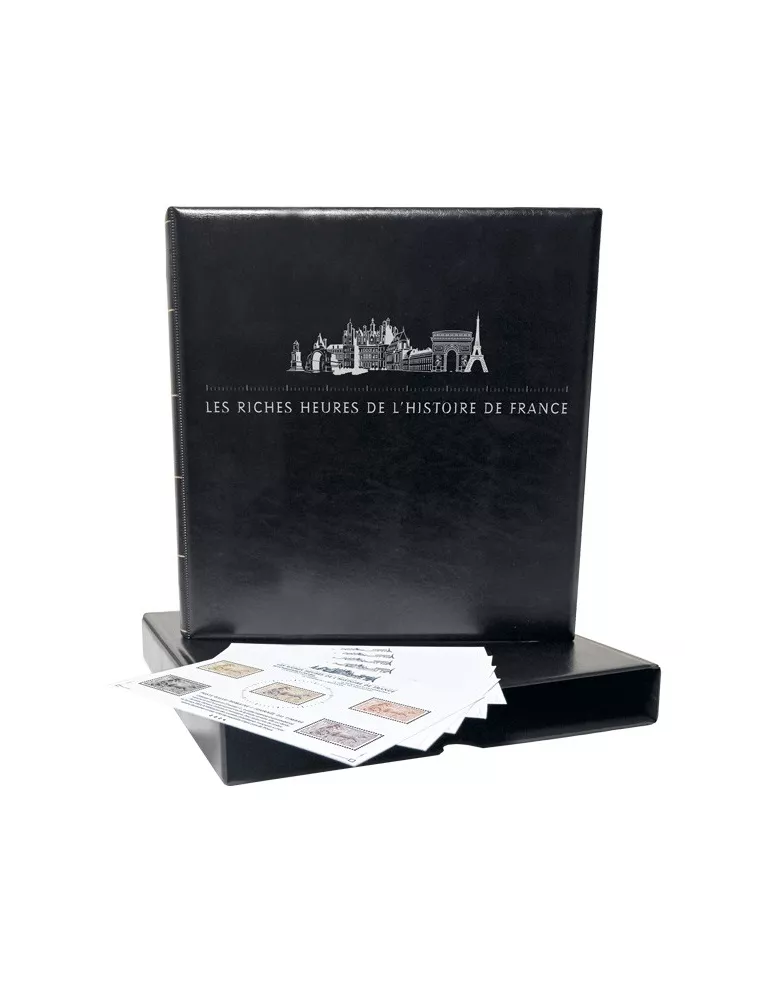 Album SUPRA LES RICHES HEURES DE L´HISTOIRE DE FRANCE : étui + reliure