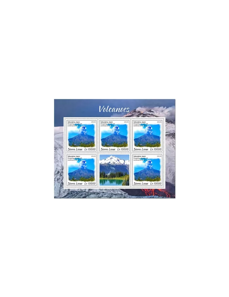 n° F9671/F9673 - Timbre SIERRA LEONE Poste