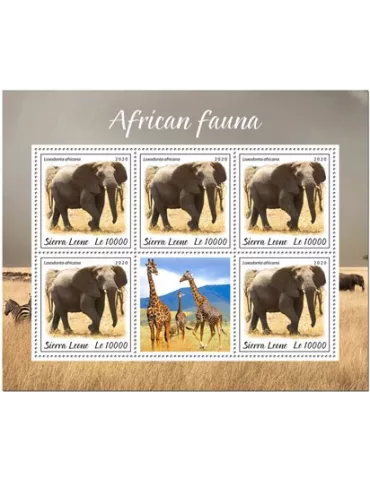 n° F9676/F9678 - Timbre SIERRA LEONE Poste