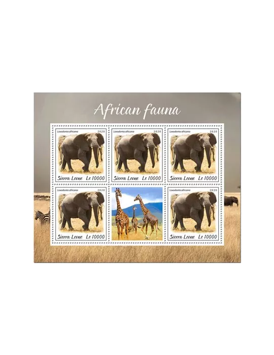 n° F9676/F9678 - Timbre SIERRA LEONE Poste