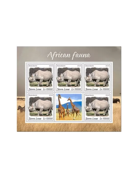 n° F9676/F9678 - Timbre SIERRA LEONE Poste
