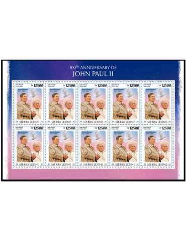 n° F9717/F9720 - Timbre SIERRA LEONE Poste