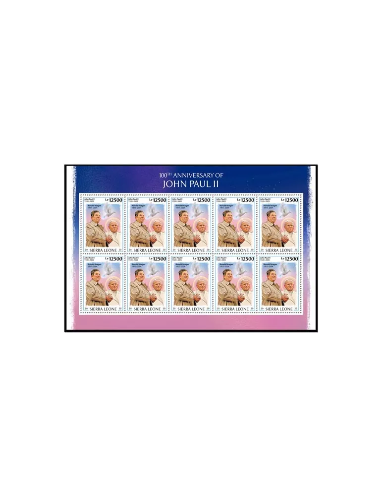 n° F9717/F9720 - Timbre SIERRA LEONE Poste