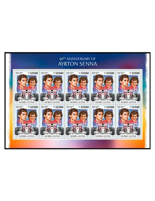 n° F9721/F9724 - Timbre SIERRA LEONE Poste