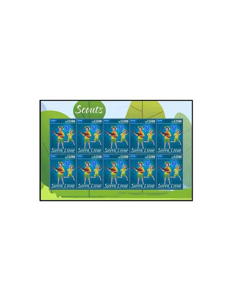 n° F9741/F9744 - Timbre SIERRA LEONE Poste