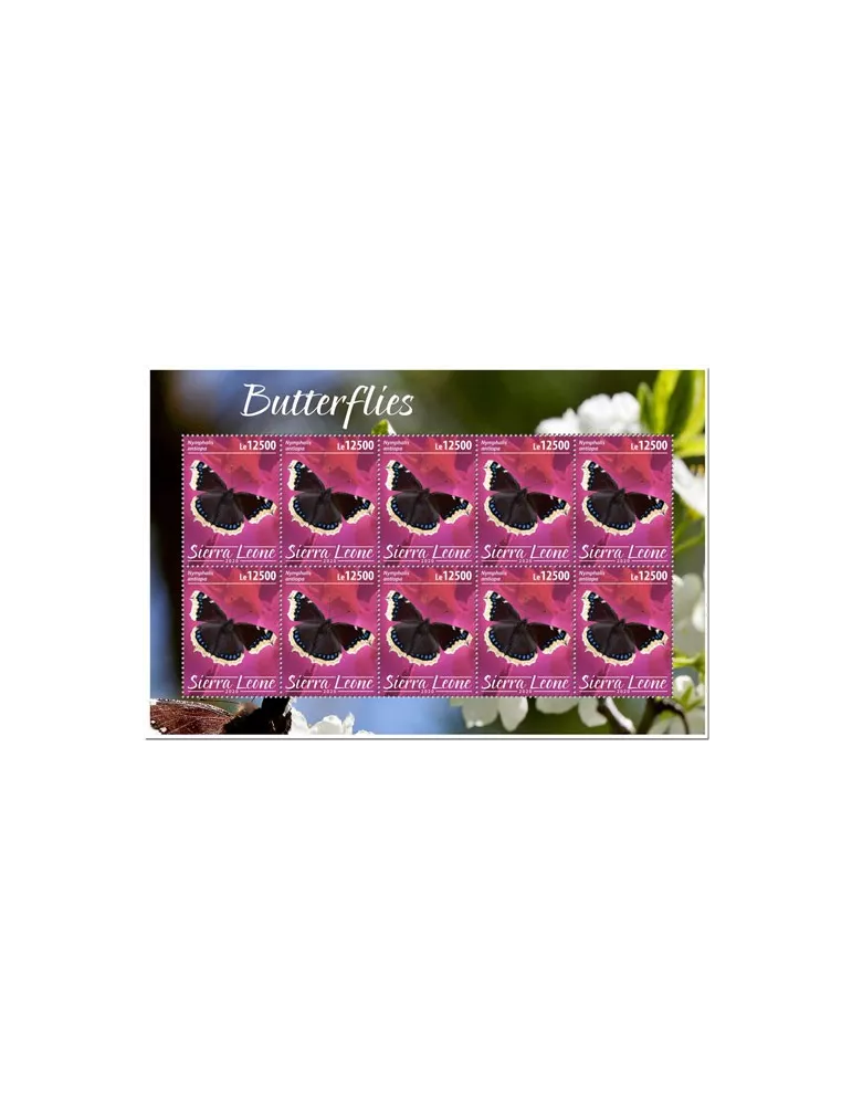 n° F9757/F9760 - Timbre SIERRA LEONE Poste