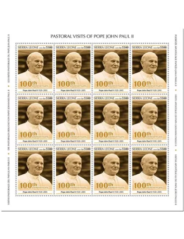 n° F9769/F9772 - Timbre SIERRA LEONE Poste