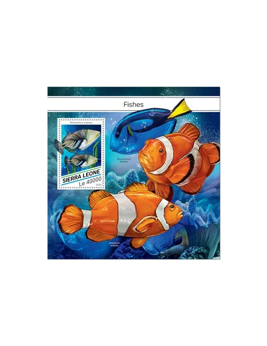 n° 1461 - Timbre SIERRA LEONE Blocs et feuillets