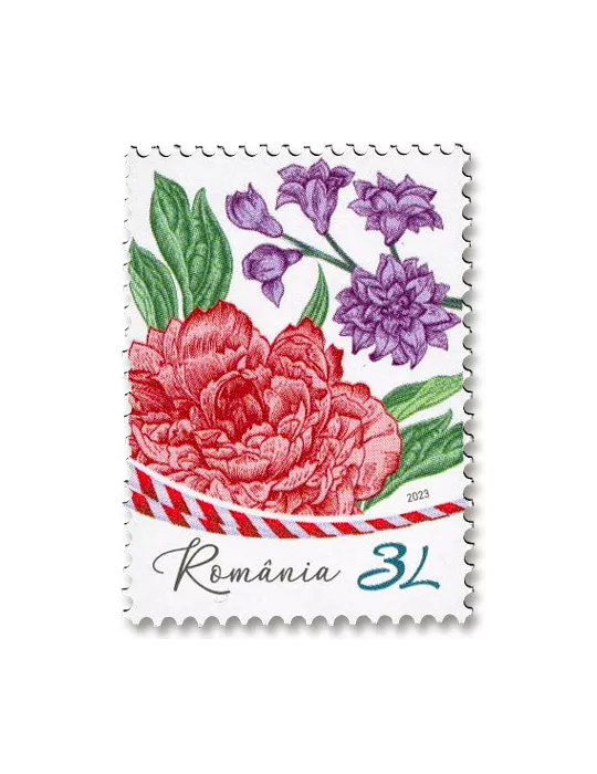 n° 6987/6989 - Timbre ROUMANIE Poste