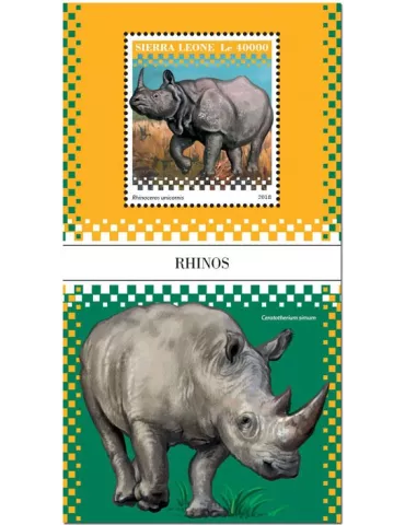 n° 1570 - Timbre SIERRA LEONE Blocs et feuillets