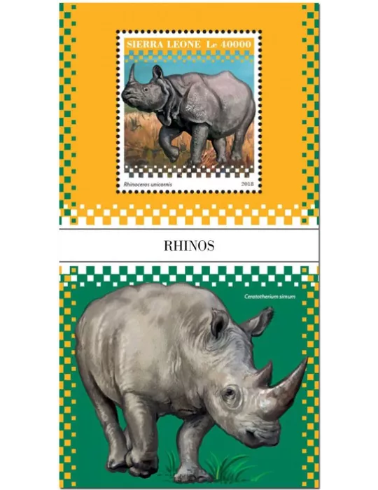 n° 1570 - Timbre SIERRA LEONE Blocs et feuillets