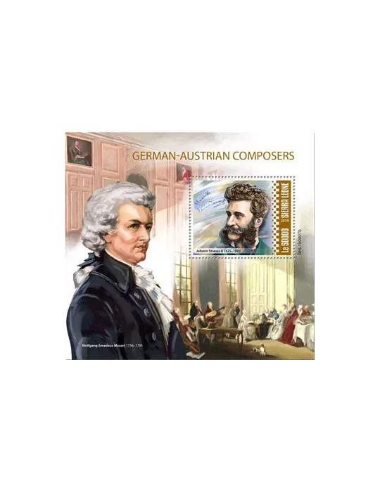 n° 1787 - Timbre SIERRA LEONE Blocs et feuillets