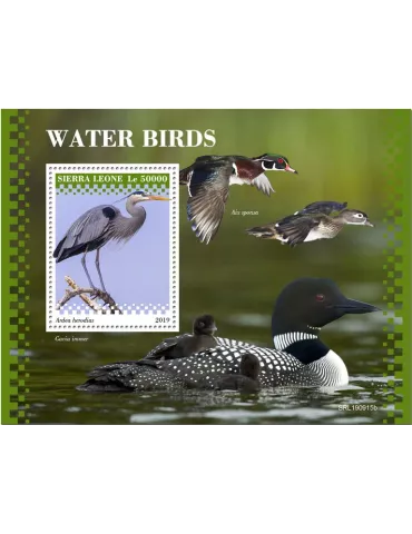 n° 1795 - Timbre SIERRA LEONE Blocs et feuillets