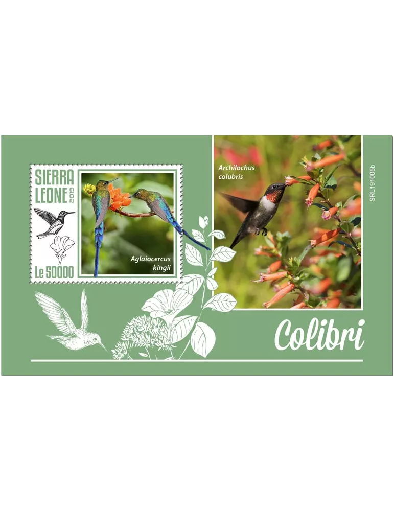n° 1818 - Timbre SIERRA LEONE Blocs et feuillets