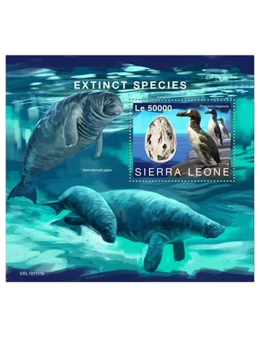 n° 1843 - Timbre SIERRA LEONE Blocs et feuillets