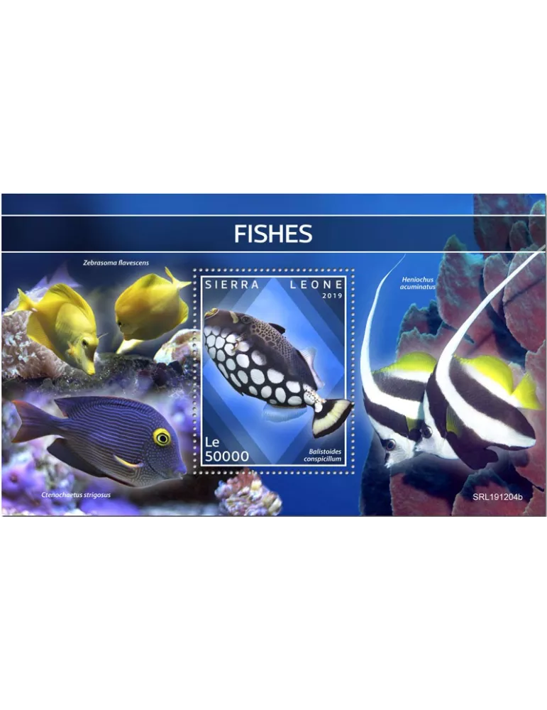 n° 1854 - Timbre SIERRA LEONE Blocs et feuillets