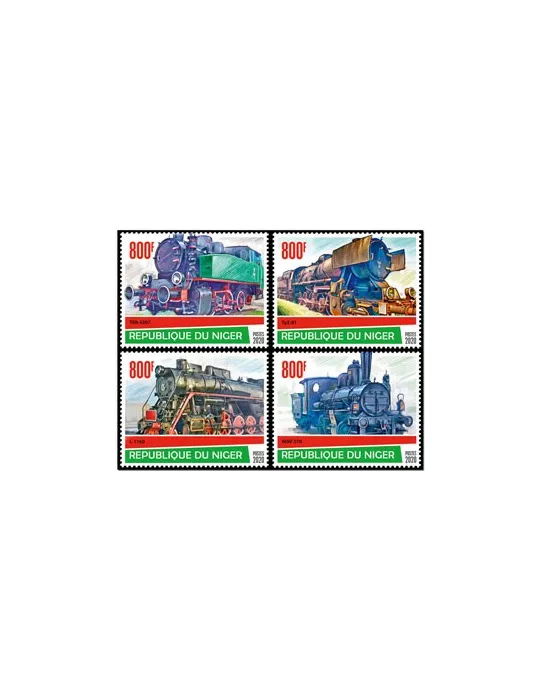 n° F5735/F5738 - Timbre NIGER Poste