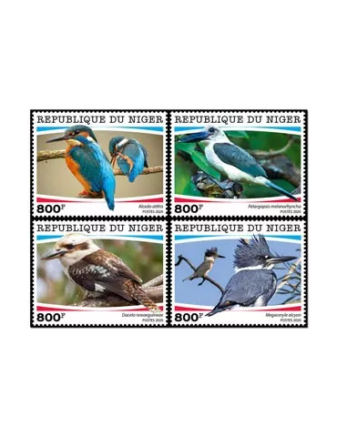 n° F5747/F5750 - Timbre NIGER Poste