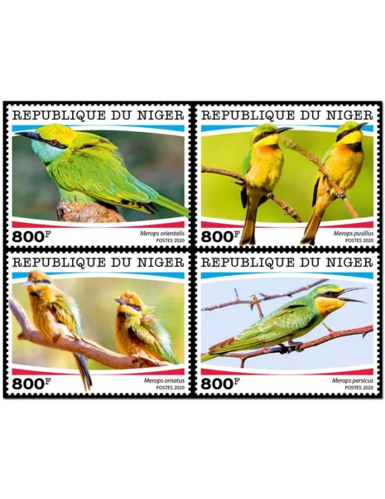 n° F5763/F5766 - Timbre NIGER Poste