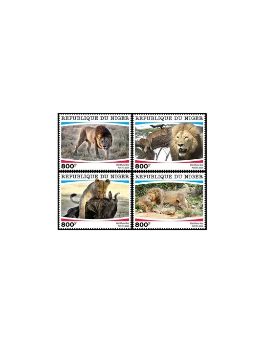 n° F5783/F5786 - Timbre NIGER Poste