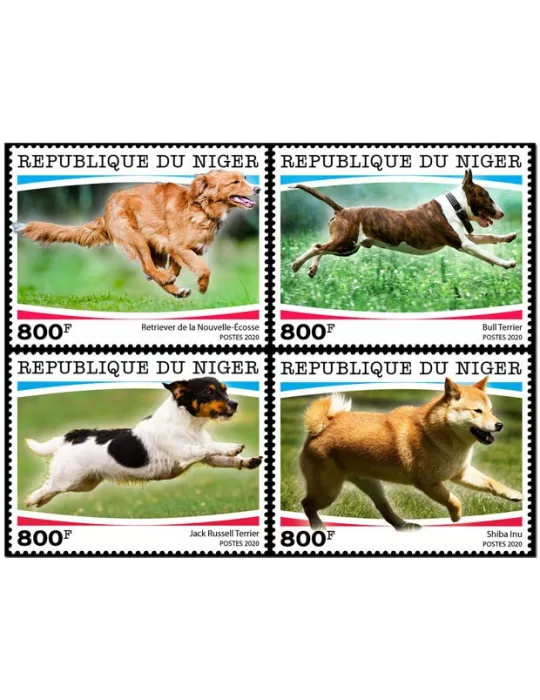 n° F5787/F5790 - Timbre NIGER Poste