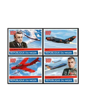n° F5791/F5794 - Timbre NIGER Poste