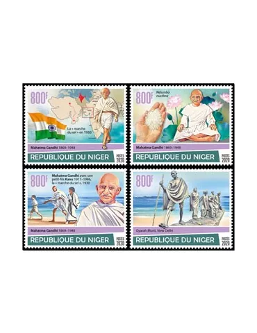 n° F5807/F5810 - Timbre NIGER Poste
