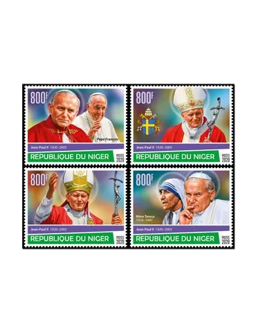 n° F5815/F5818 - Timbre NIGER Poste