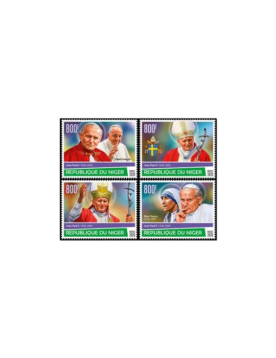 n° F5815/F5818 - Timbre NIGER Poste