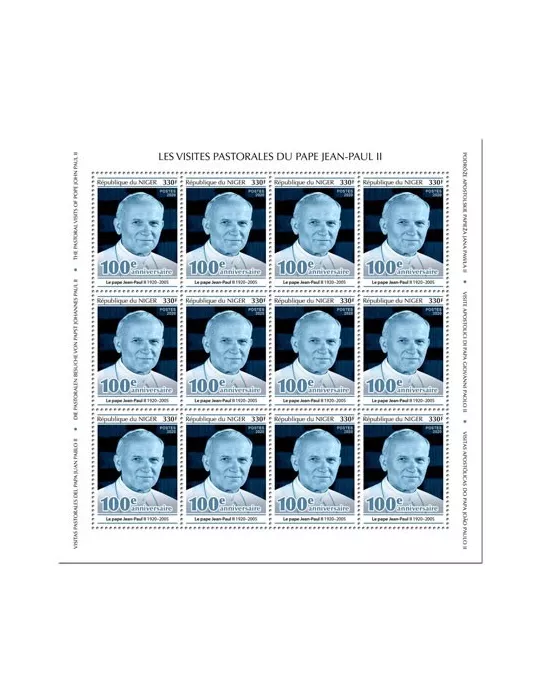 n° F5939/F5942 - Timbre NIGER Poste